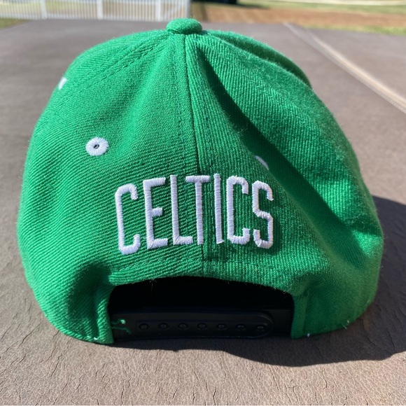 Boston Celtics SnapBack Hat by Adidas - Picture 2 of 4